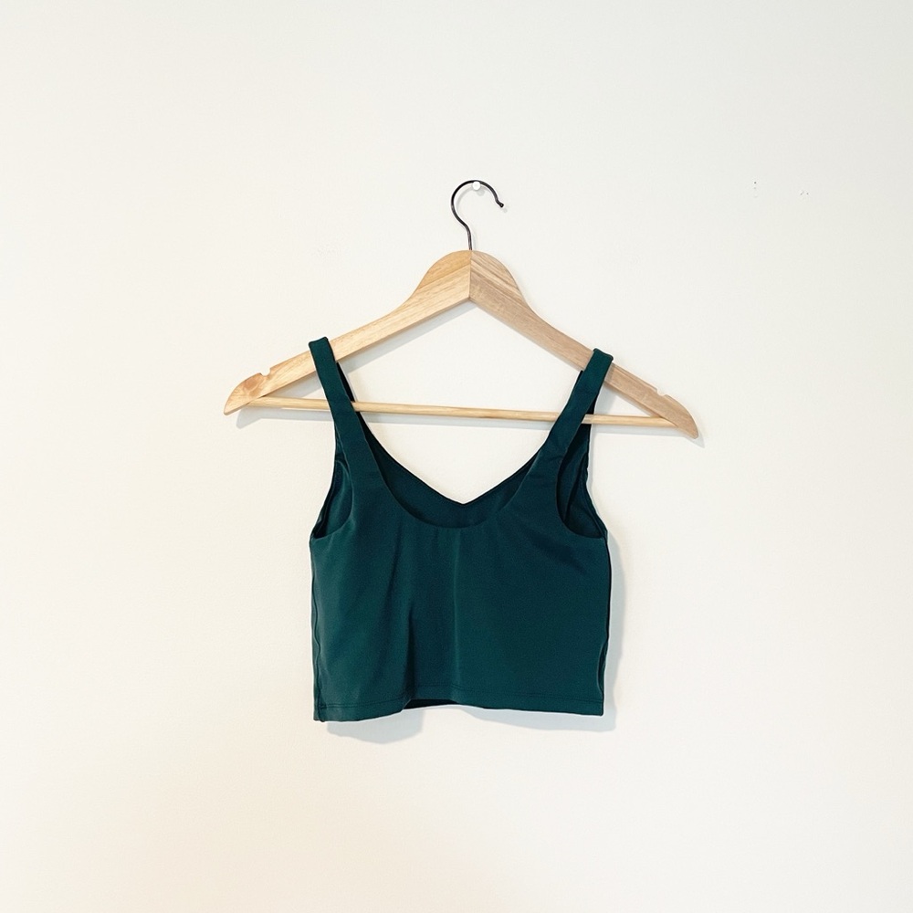 Aerie OFFLINE • Emerald Green Recharge Bra Top - Picture 4 of 4